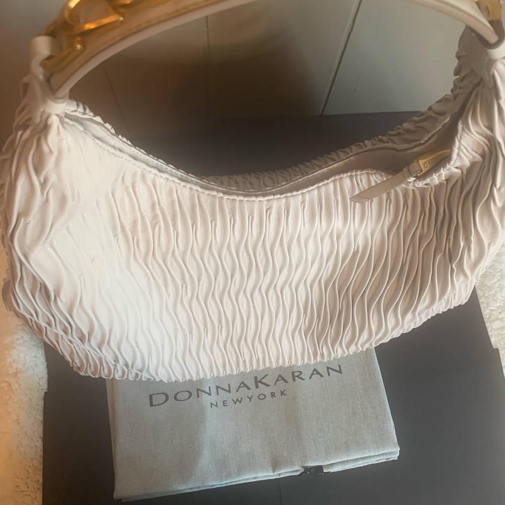 DONNA KARAN BELLMORE XL HOBO BAG - Picture 3 of 13